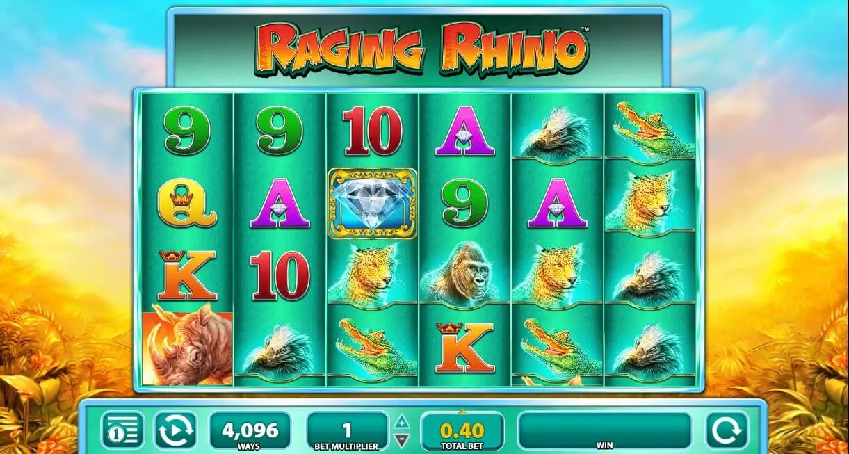 Raging Rhino slot machine