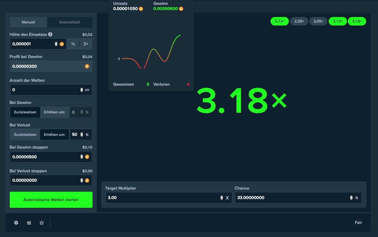 Stake Limbo Multiplier